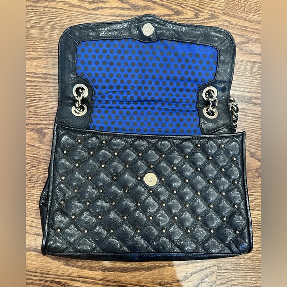 Rebecca Minkoff Black and gold cross body bag - Picture 12 of 13